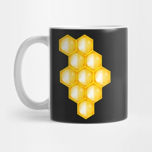 honeycomb, honeycomb shirt, honeycomb gift, honey, bee, bee shirt, bees, bees shirt Mug